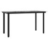 VidaXL Ensemble à Manger de Jardin avec Coussins 9 pcs, Table et Chaises avec Dossier Réglable, Meubles d'Extérieur, 3212781