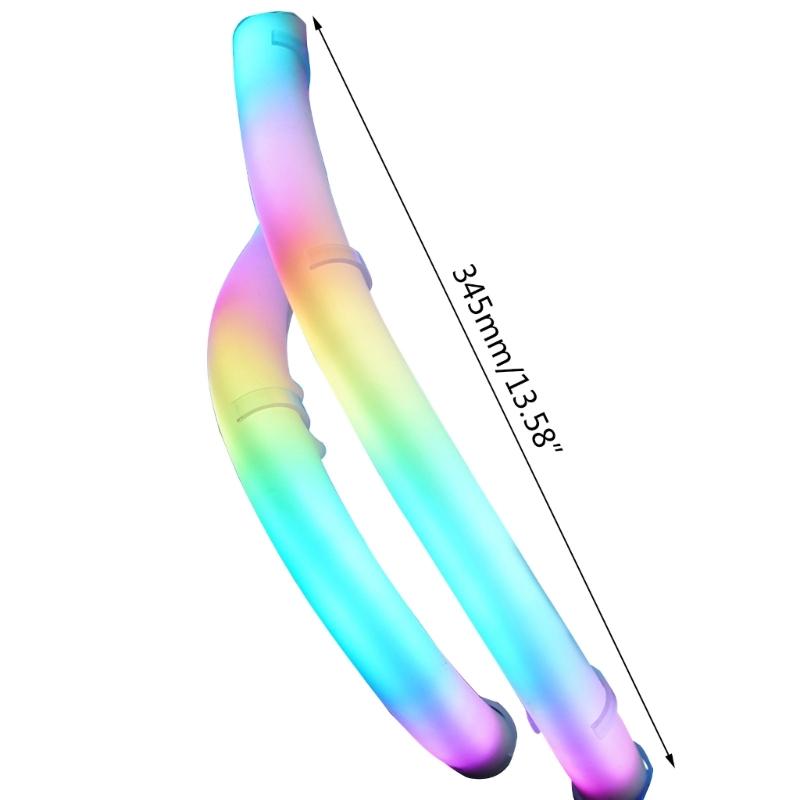 PC Water Cooled Radiators Tube Soft Tube ARGB Vest For CPU/GPU Water Coolers Tubing 5V3Pin ARGB Flexible Lighting Hose