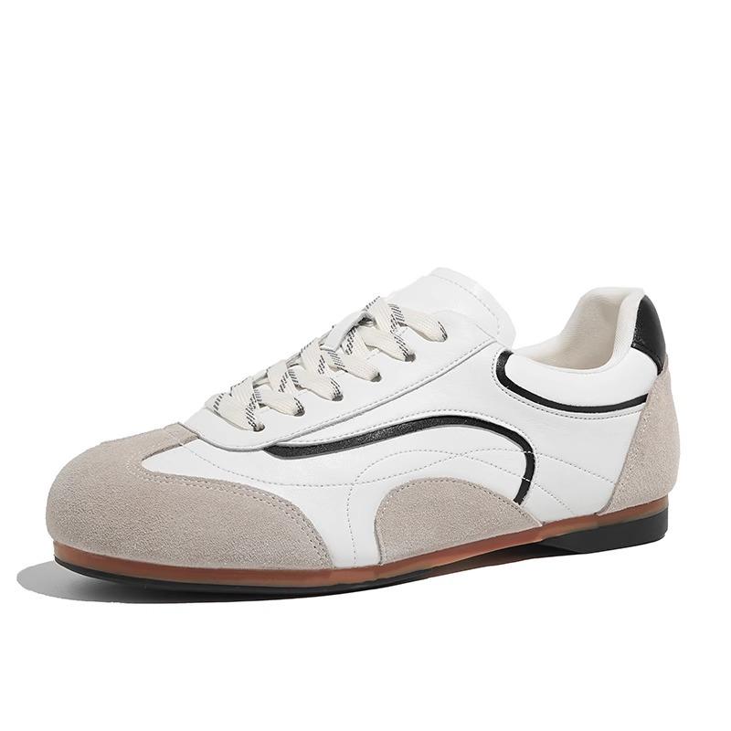 Color Matching Versatile Inner Height Increase Moral Training Shoes Women's 2025 Spring New Soft-soled Sports Forrest Gump Shoes Casual Light Board