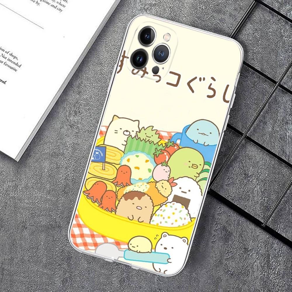 Sumikko Gurashi Cute Phone Case For IPhone 15 14 11 12 13 Mini Pro XS Max Cover 6 7 8 Plus X XR SE 2020 Funda Shell