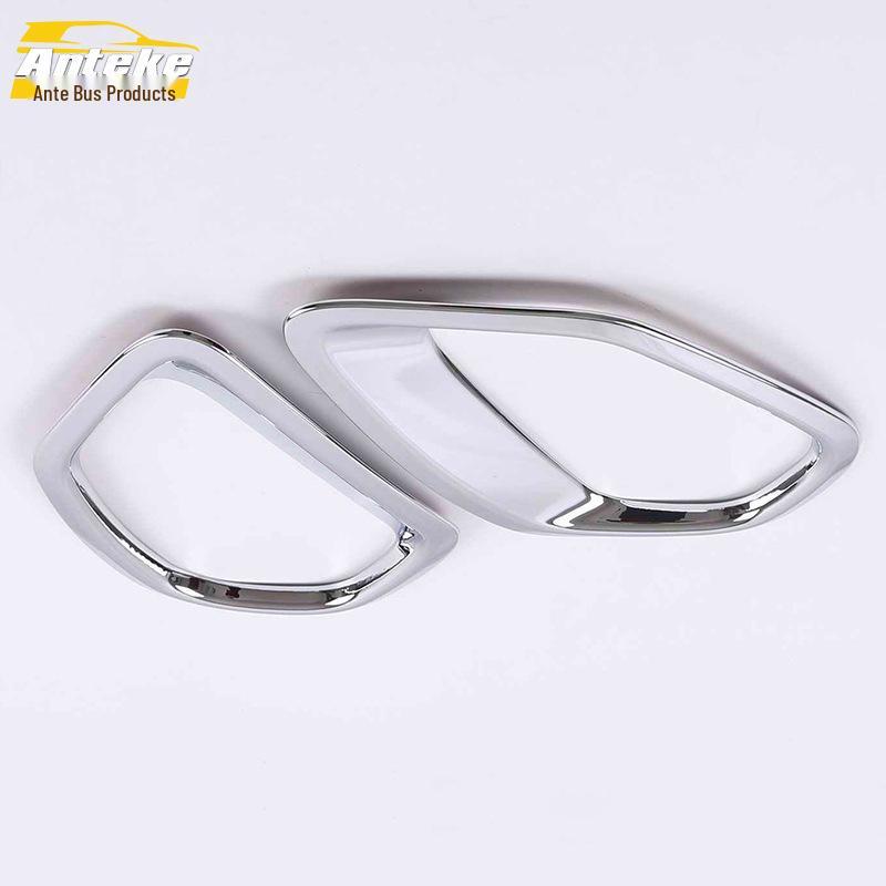 14 Outlander Rear Fog Light Electroplated Frame Cover