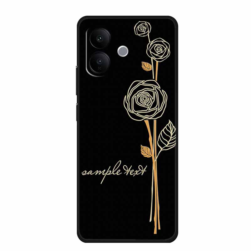 3D Embossed Case For Vivo V60 lite V2530 Phone Case Shockproof Silicone Soft Coque For Vivo V60 lite 2025 Back Cover Case Funda