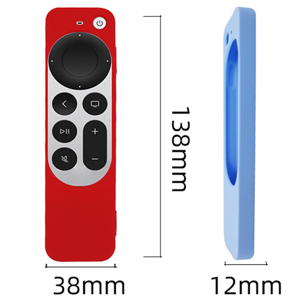 Silicone Sleeve Protective Case Cover for Apple TV 4K Set Top Bpx Remote Control Cover