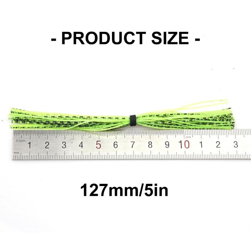 44 Strands/Bundle Squid Silk Skirt Jig Skirts Tying Component Buzzbaits Squid Skirt Tying Component Fishing Accessory