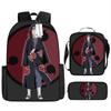 Naruto NARUTO Student School Bag 3D Digital Cartoon Printed School Bag Grade 3-6 Backpack