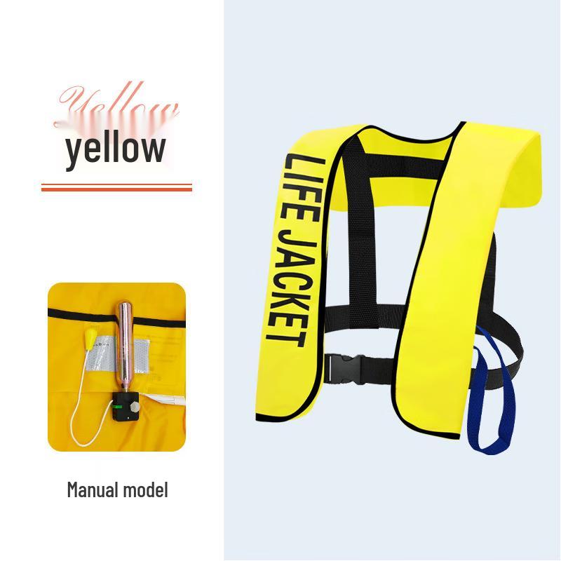 Portable Manual Inflatable Life Jacket