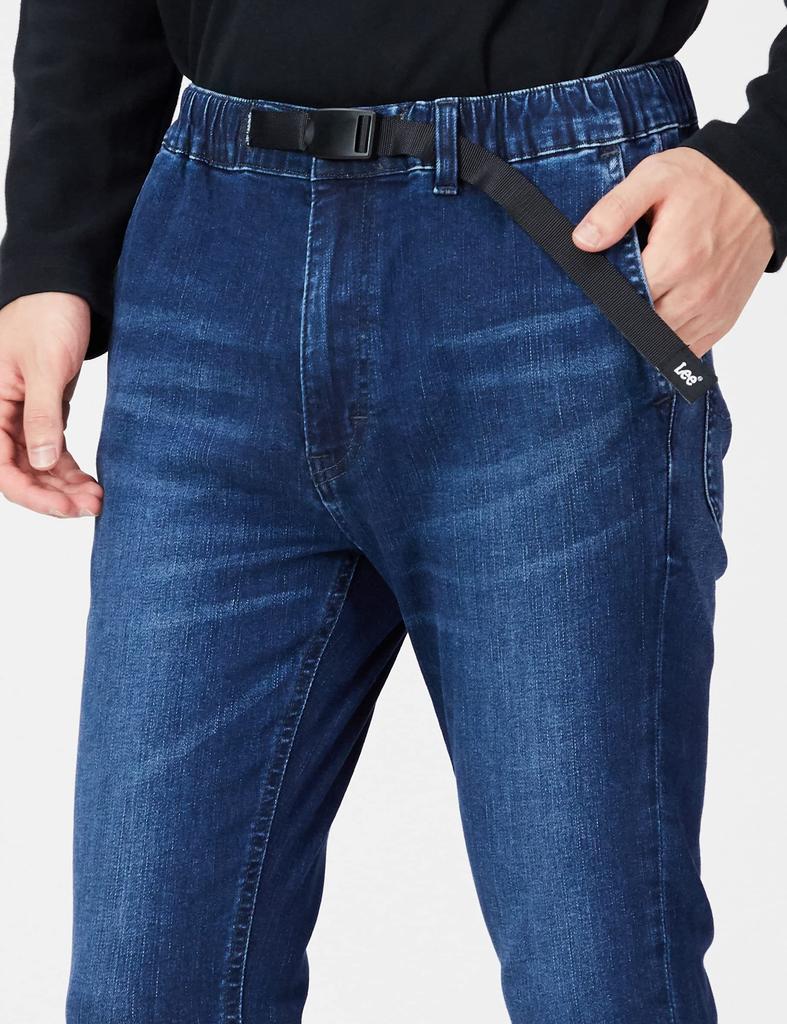 Lee Jeans JEGGINGS Stretch Denim Easy Size S [Official] Men's Pants, Blue,
