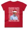 Roy Keane Christmas Womens T Shirt Mens Tops Tees Unisex Manchester United FC Top