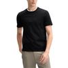 FILA Casual Comfortable Knitted Short Sleeve T-Shirt Men Tops Black F11M513102FBK