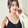 Style New Fashionable Butterfly Pearl Necklace With Adjustable Length And Tassels Unique
