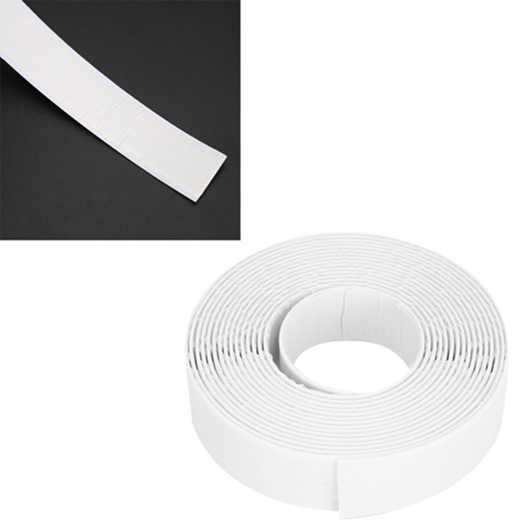 22mm White PE Kitchen Bathroom Gaps Waterproof Sealing Strip Stovetop Toilet Sticker Tape
