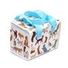 Insulated Lunch Bag Cat Design Waterproof 15x20x14 cm Lunch Tote Portable Thermal Cooler for Adults Kids