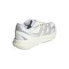 Adidas LIGHTBLAZE Abrasion Resistant Breathable Rebound Low top Casual Running Shoes Men's White Gray Sneakers JR7328