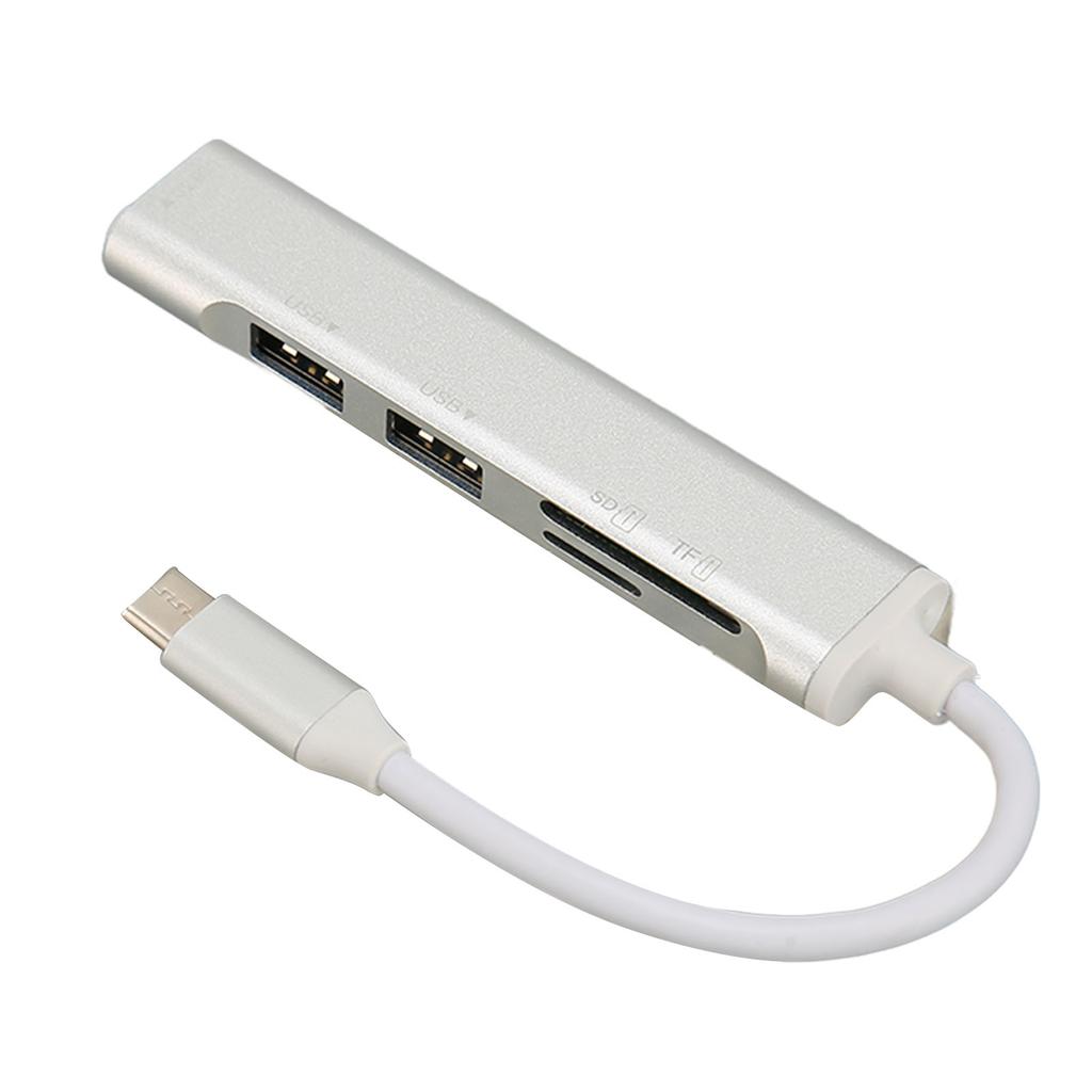 5 in 1 USB C Hub USB C to 3xUSB Storage Card Memory Card USB C Docking Station Multiport Hub for Windows for OS