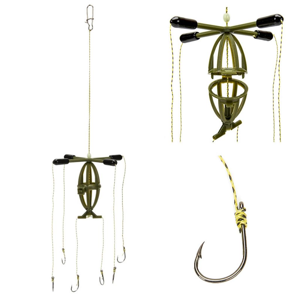 Fishing Holder | Fishing Feeder Basket Holder, Basket, Trap for Saltwater , Recreational Fish Accessories