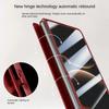 With Privacy Tempered Glass Film Full Protective case For Huawei Mate X7 mate x7 Spring Hinge Holder Camera protect Cover