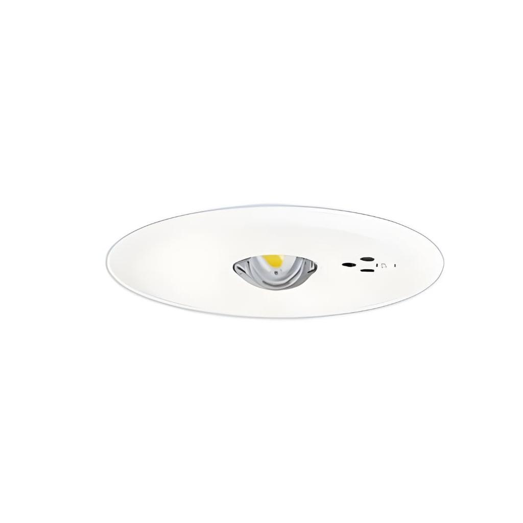 Panasonic NNFB90605K LED Emergency Ceiling Daylight for Low Ceilings and Small Spaces to with Switch and Remote 100mm Recessed Hole Light, Recessed,