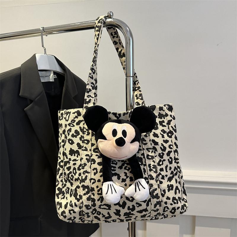 

Trendy And Versatile Large Capacity Canvas Shoulder Tote Bag For Everyday Use OffWhite,Without Pendant