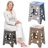 18 Inch Plastic Stools for Adults and Kids 400 LBS Capacity Collapsible Stool Heavy Duty Step Stool Collapsible Stepping Stool