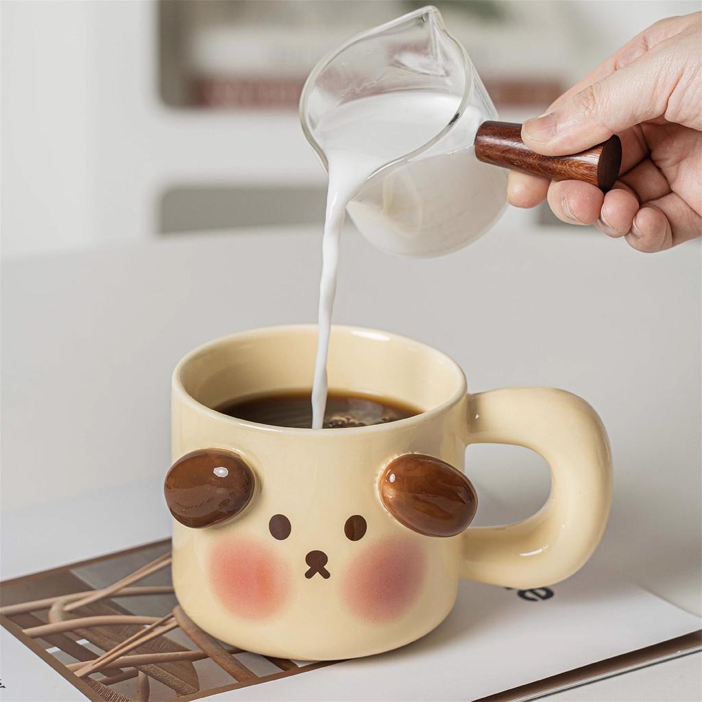 Tazza Maialino Carino Regalo di Compleanno per Ragazza Tazza in Ceramica Ufficio Casa Coppia Tazza per Caffè Acqua Tazza