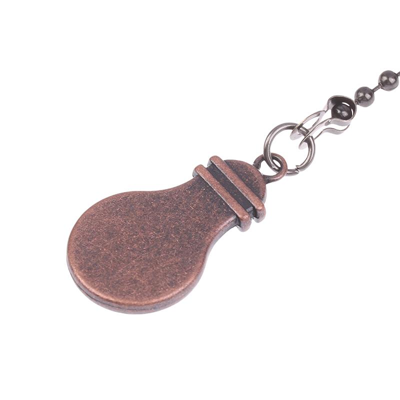 Fan Shape Ceiling Fan Pull Chain Light Shape Chandelier Pull Chain Metal Pendant Pull Chain Extension Chandelier Chain Extender