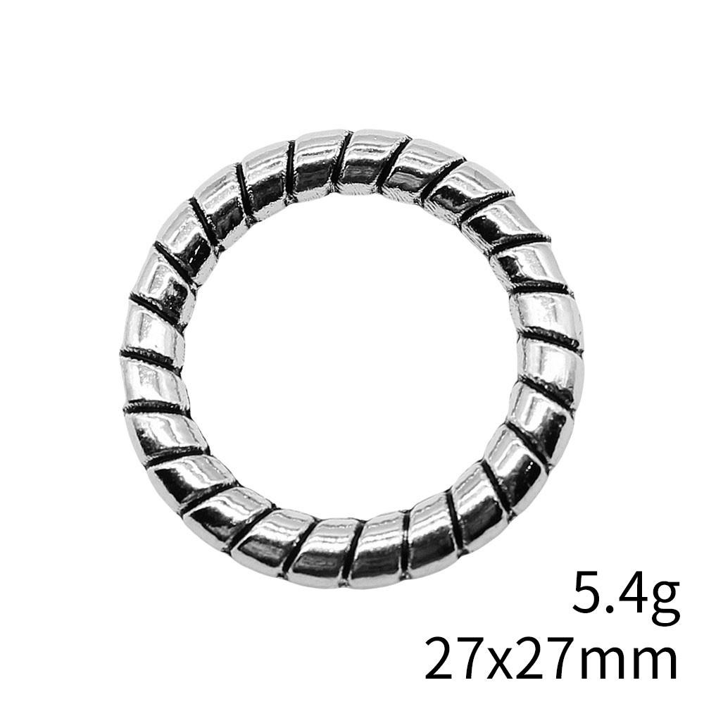 Christmas Decorations Jewelry Findings Hollow Circle Connector Accessories Parts Audience Accessories For Women Necklace And Earrings
