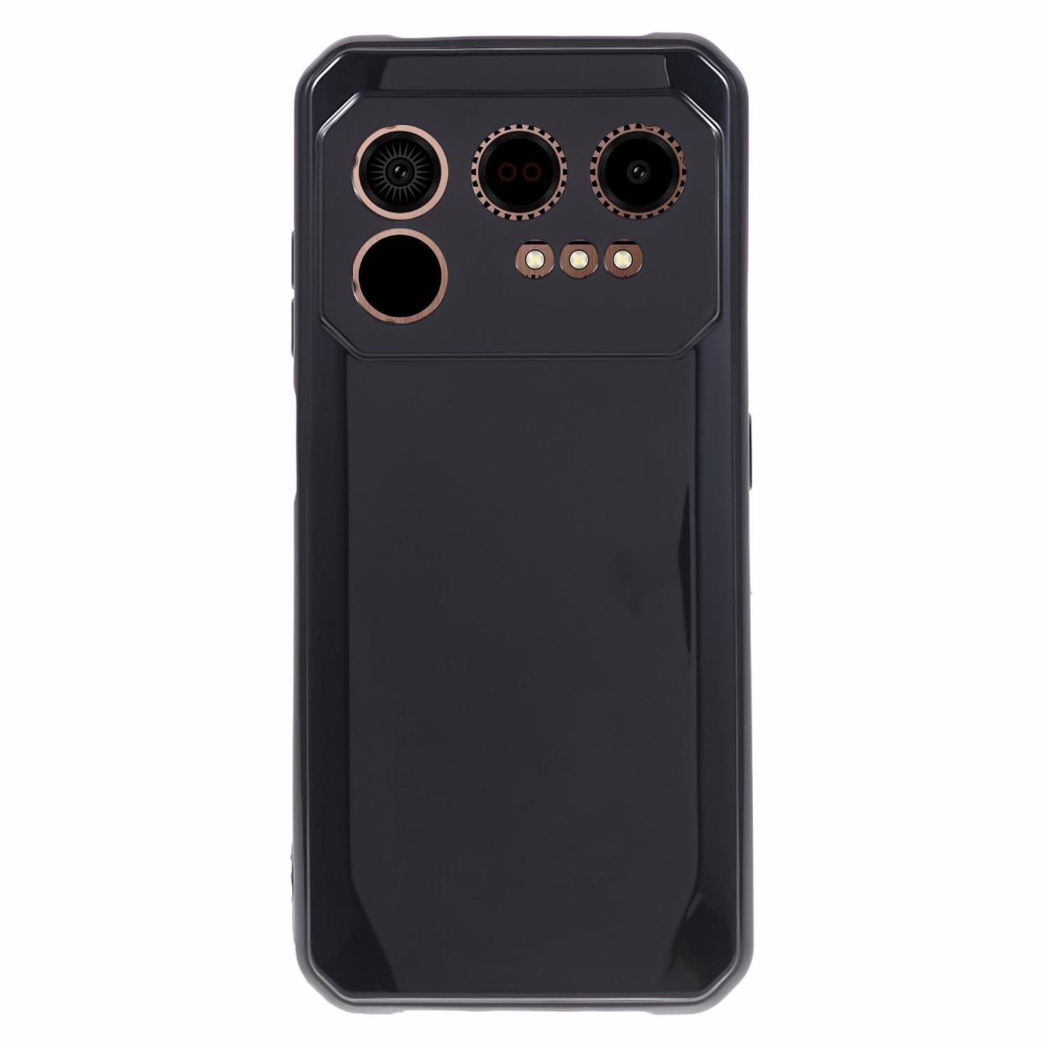 

Чохол для телефону з точним вирізом для IIIF150 Raptor, Захисний чохол для телефону з м якого ТПУ, стійкий до подряпин Black