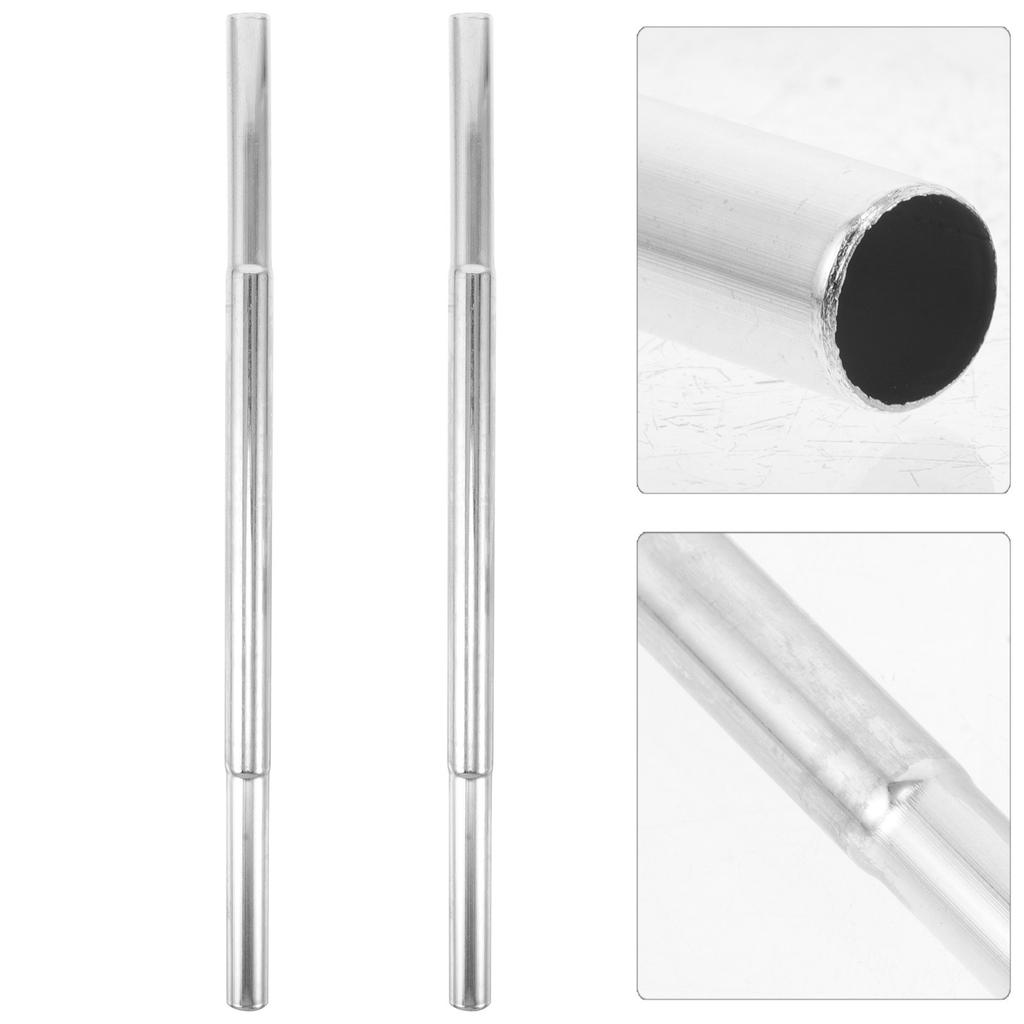 2Pcs Golf Club Shaft Extension Rod Professional Iron Lengthening Stick Easy Installation for Enhanced Swing Stability Distance