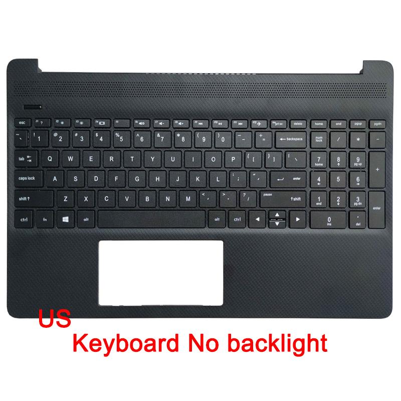 For HP 15-DY 15-EF 15S-FQ 15S-FR 15S-EQ TPN-Q222 Q230 Palm Rest shell Keyboard upper cover case L63578-001 L63579-001