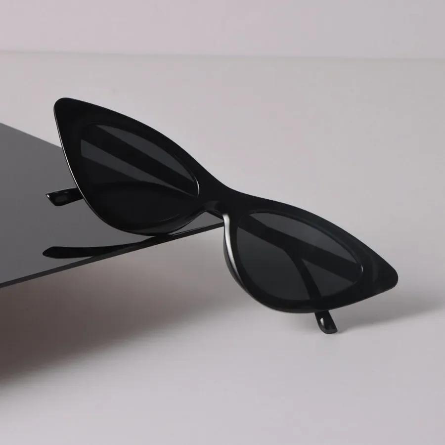 Fashion Sunglasses Women Men Cat Eye Mirror Small Brand Designer Black Sun Glasses Trendy Eyewear Unisex Sexy Classic