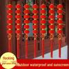 Spring Festival Red Lantern String Ornaments for Outdoor & Wedding Decor