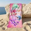 Cartoon Fashion L-loliRock Beach Towel For Beaches Yoga Studios Gyms Hot Springs Swimming Pools And Picnics