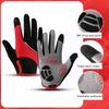 Cycling Gloves Nonsip Silicone Palm with Breathable Shock Absorption Padding For Professional Training And Commuting