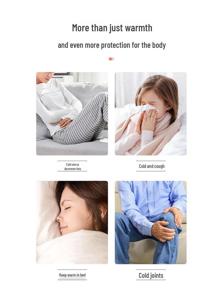 Thickened Explosion-Proof Hot Water Bottle Hand & Baby Warmer for Winter