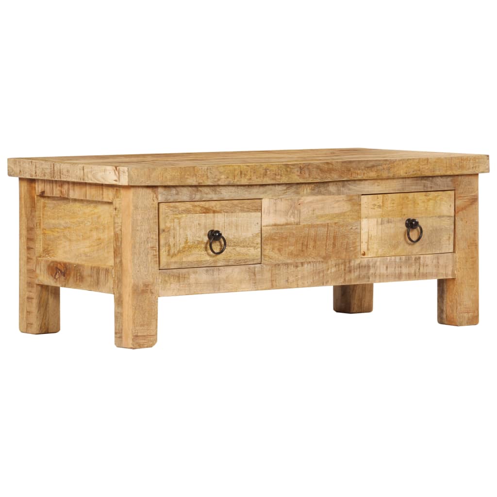 Coffee Table 90 x 45 x 35 cm Solid Mango Wood