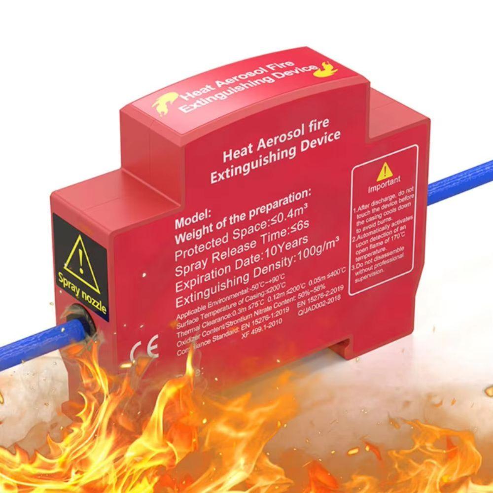 Zwei-Leitungs-Design Feuerlöschgerät Zwei-Leitungs-Flammschutzgerät Fahrzeug Haushaltsgebrauch