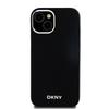 Dkny Dkhmp15Ssmchlk Iphone 15 / 14 / 136.1 Czarny/Black Hardcase Płynny Silikon Małe Metalowe Logo Magsafe