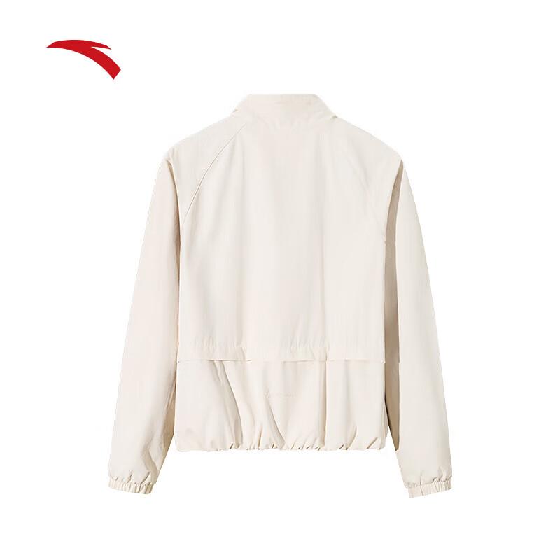ANTA Women's Summer Loose-Fit Stand-Collar Sport Jacket