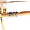 Excellent MIUMIU sunglasses Teardrop eyewear gold Women SMU A56 Used