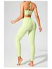 Cross-Back Shockproof Sports Bra: European-American Fitness Tank Top with Thin Straps for Yoga and Nude Comfort
