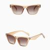 Unisex Cat Eye Sunglasses, UV Protection Fashion Shades, Vintage European Style Sun Glasses, Trendy Eyewear