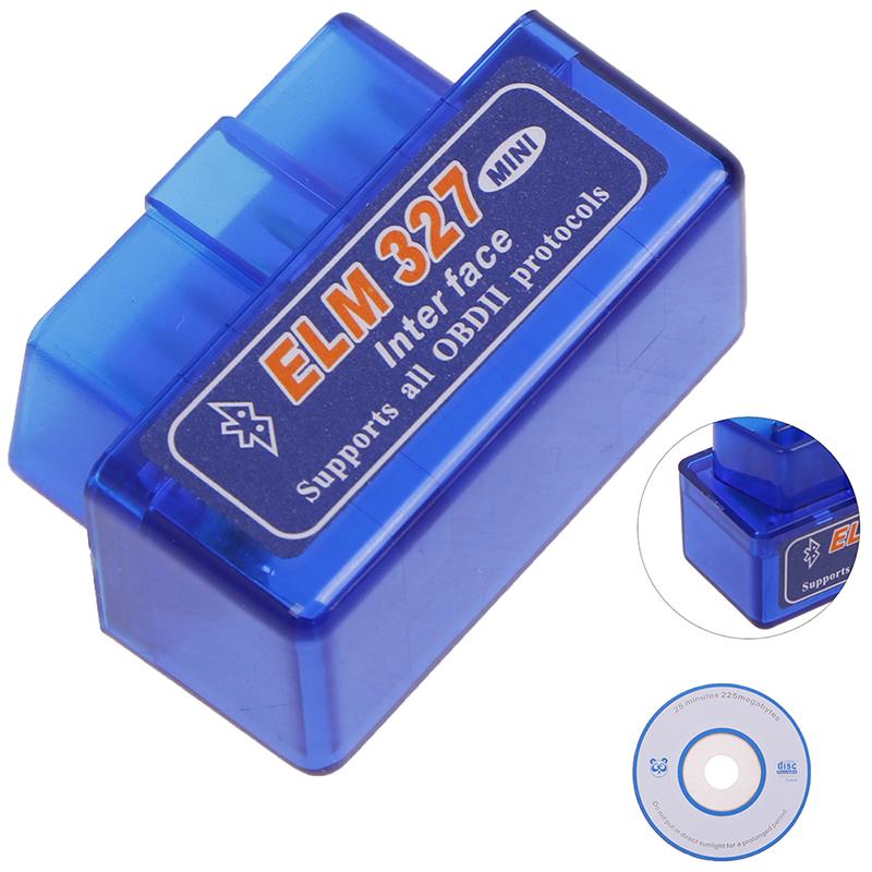 Bluetooth V2.1 Mini Elm327 Obdii Scanner Obd Car Diagnostic Tool Code Reader