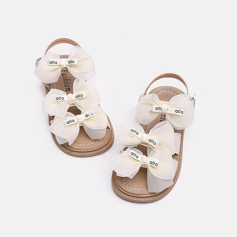 Girls' New Style Sandals - Soft-soled Beach Shoes for Children