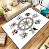 One Piece Straw Hat Pirates Carpet Rug For Living Room Bedroom Home Sofa Decoration,kids Play Nonslip Floor Mat