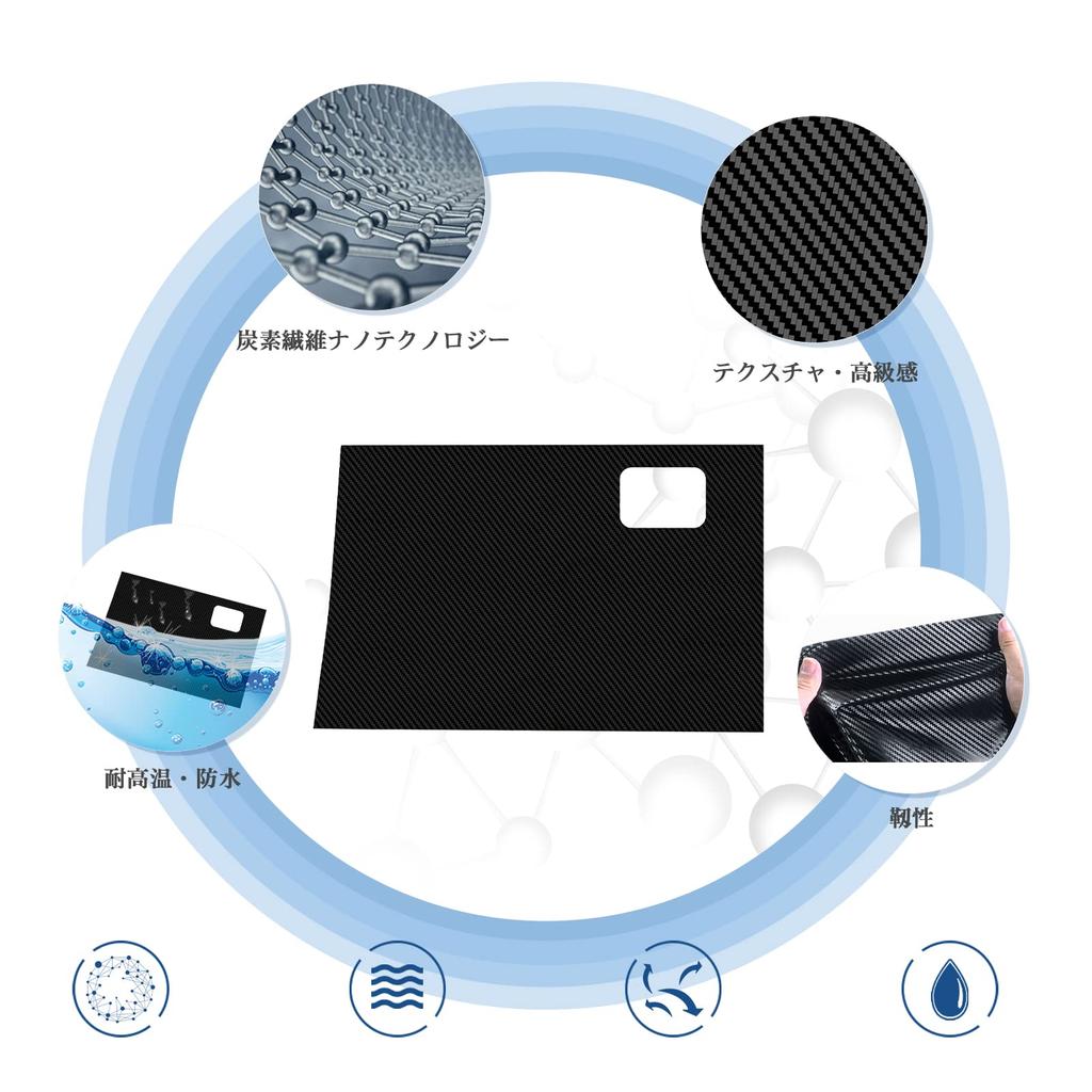 RUIAY Glove Box Guard for Toyota Prado 150 Glove Box Kick Glove Box Protective Sheet Car Custom and with Innovative Adhesive Designed Specifically for