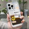 Iced American Coffee Applicable iPhone17pormax Mobile Phone Case 16Pro Niche Apple 13/15 Transparent 14