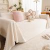 Winter Sofa Towel Thickened Fleece Sofa Cover Cloth Sofa Cover Cream Wind Sofa Cover