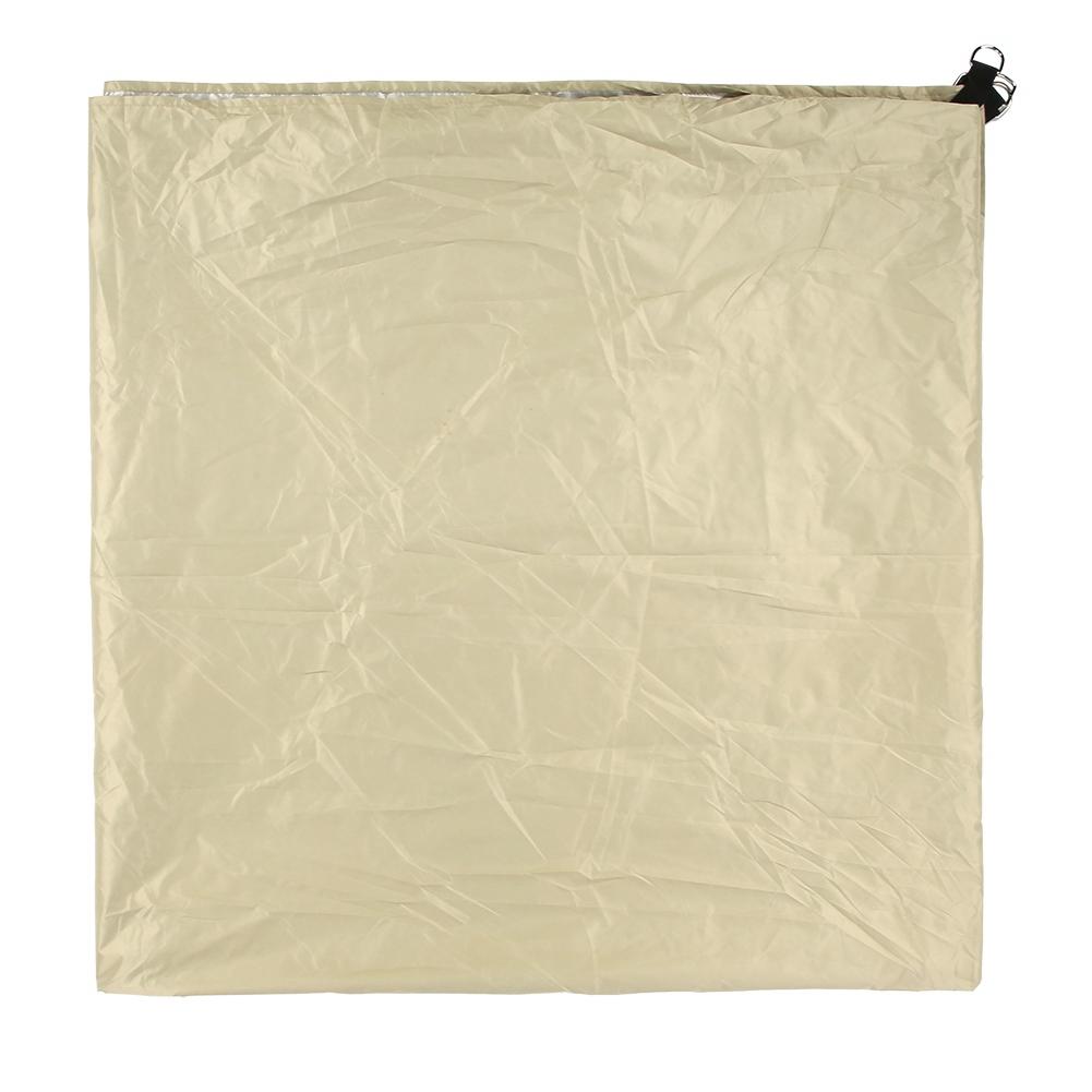 Wasserdichtes Sonnensegel UV-Schutz Sonnenschutz Markise für Terrasse Garten Außenanlage 3,6x3,6m