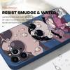Cute Pink Dress Girl Phone Case for iPhone 15 14 13 12 11 Samsung Galaxy S23 S22 A52 A52S Soft Full Protection Square Liquid Silicone Cover Cases