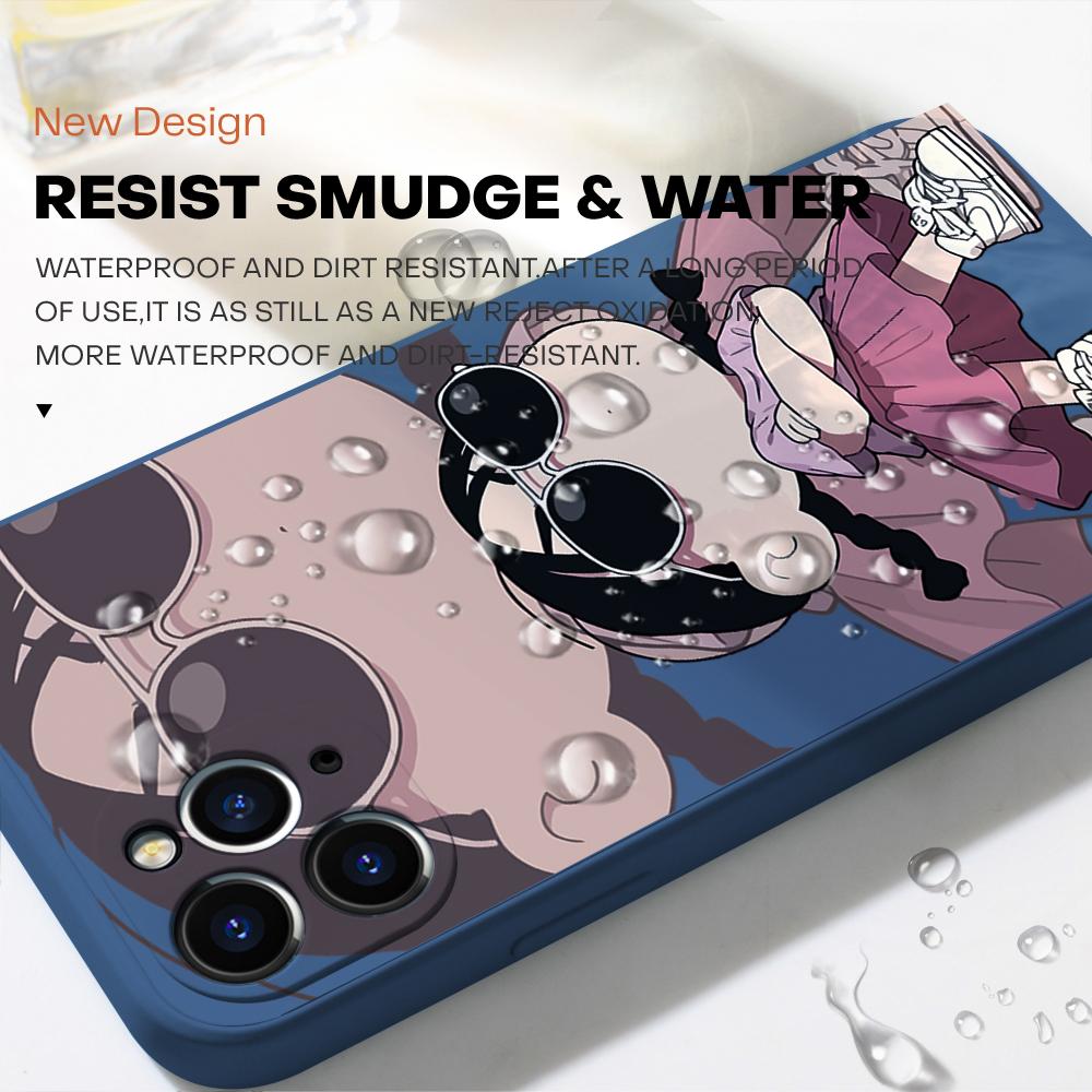 Cute Pink Dress Girl Phone Case for iPhone 15 14 13 12 11 Samsung Galaxy S23 S22 A52 A52S Soft Full Protection Square Liquid Silicone Cover Cases